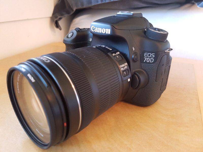 Canon 70D With Lens