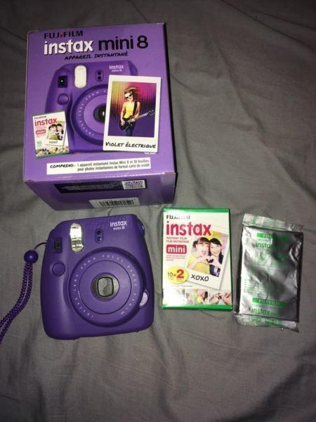 Instax mini 8 instant camera - purple