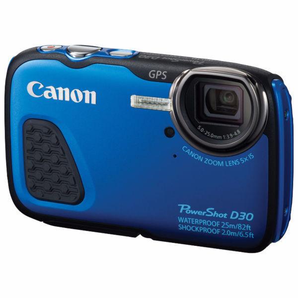 NEW still in box - Canon PowerShot D30 Waterproof/Shockproof