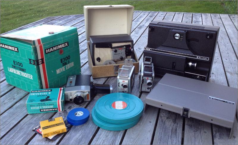 Antique Video Camera and Projector Bundle for Sale