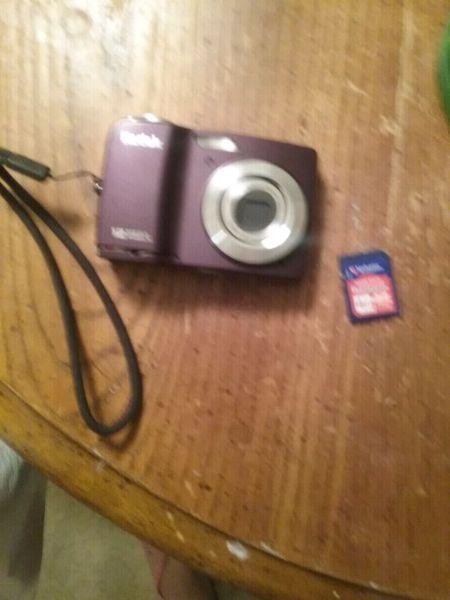 Camera with SD card