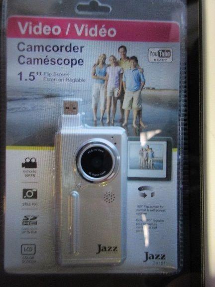 New portable JAZZ camcorder