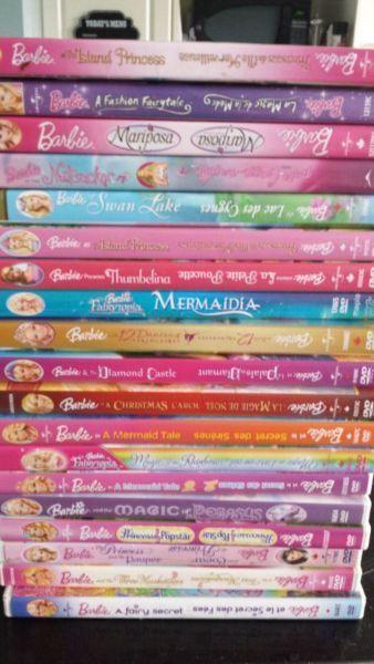 Barbie Dvd Lot and Seperates