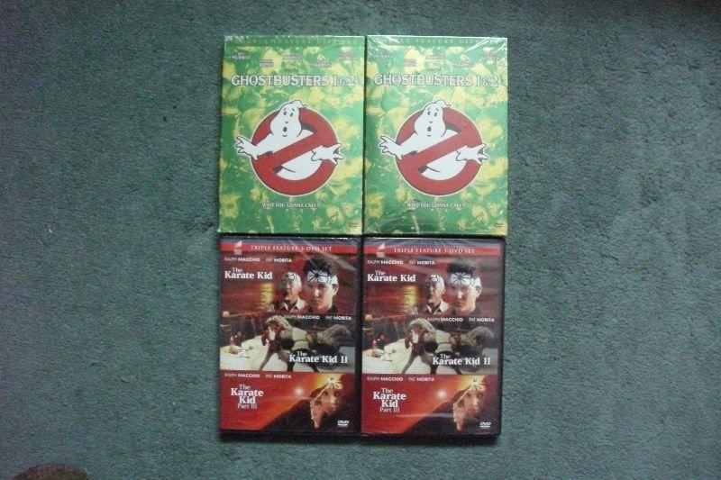 FOR SALE GHOSTBUSTERS 1X2 KARATE KID 1X2X3
