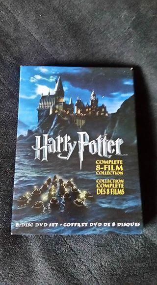 Harry potter 8 disk dvds