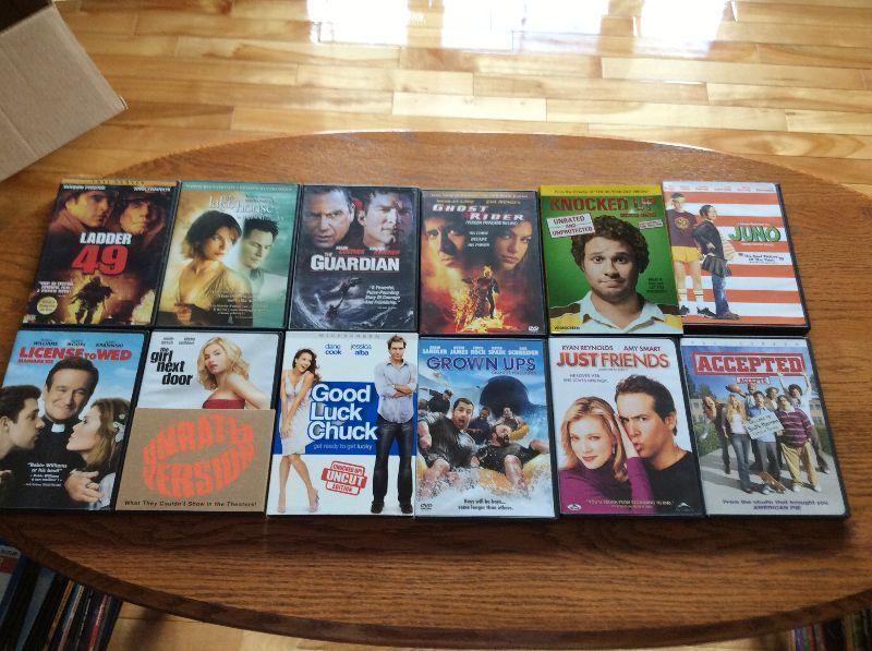 Over 100 dvds for sale