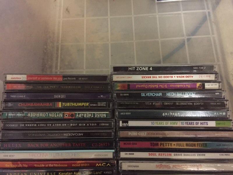 33 CDs for sale