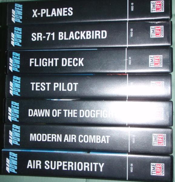 Aviation Enthusiasts 19 VHS Video Tapes, $20 Westwood (R3K)
