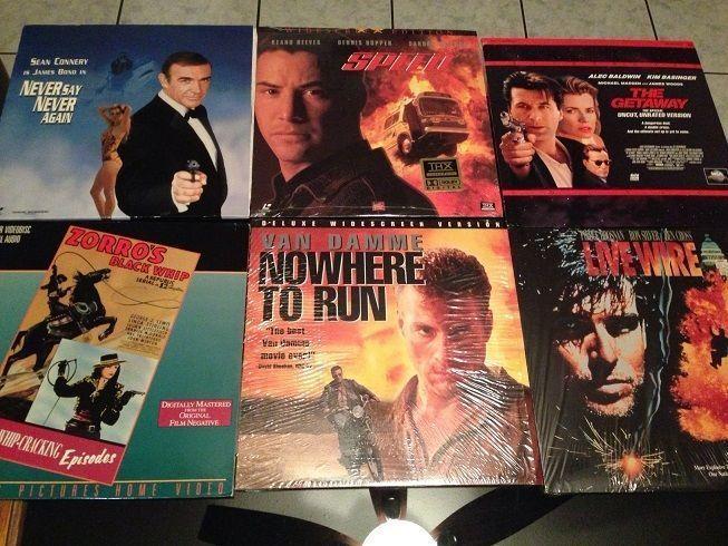 Mint condition Action Movies Collectible Laser Disc