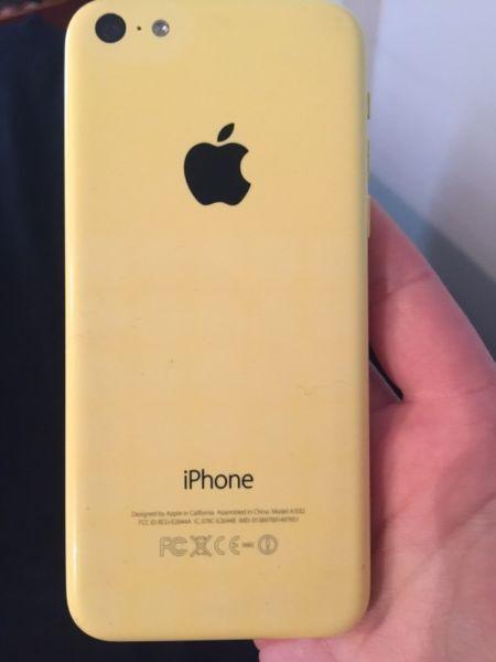 iPhone 5c yellow