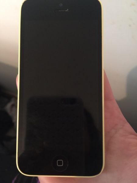 iPhone 5c yellow
