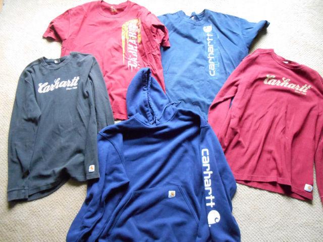 Carhartt Hoodie & Long Sleeve Shirts (L, XL, 2XL)
