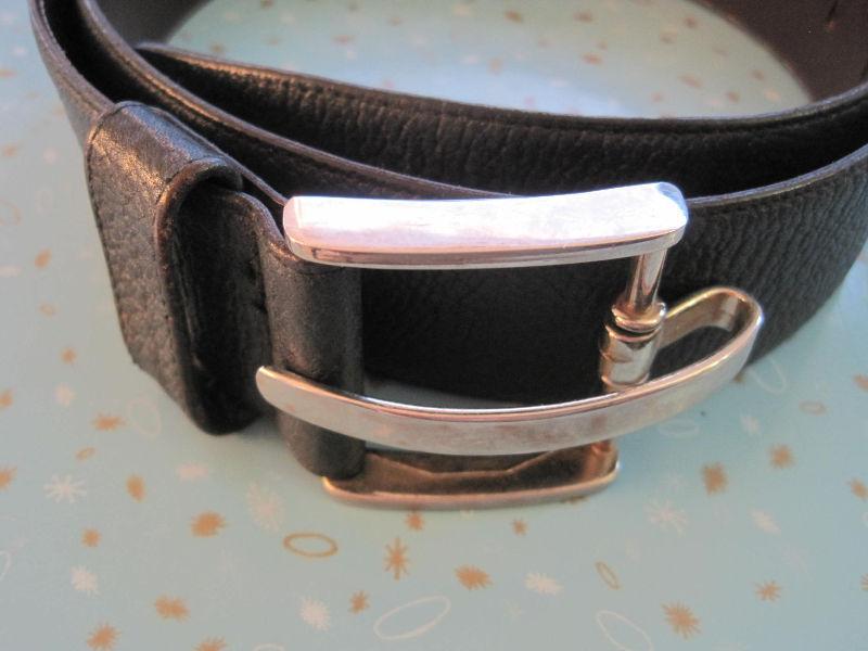 Vintage Leather Belt by the Arrow Company - Size 38