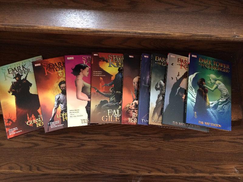9 Dark Tower Grapic novels by Marvel Comics, Stephen King