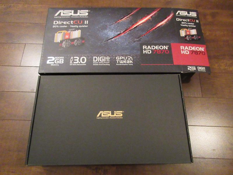 Asus DirectCU II Radeon HD7870 2GB Video Card