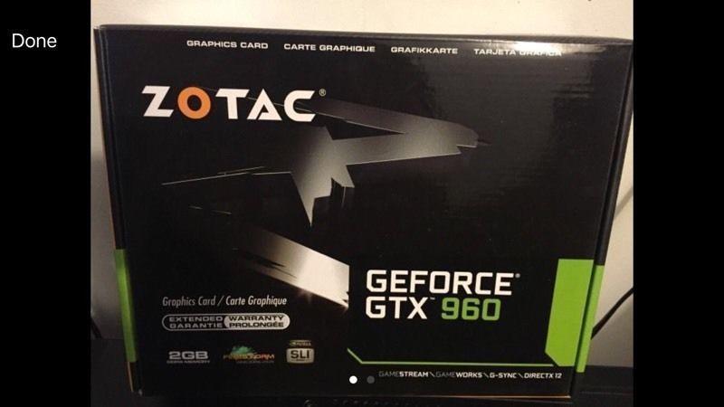 Zotac GeForce GTX 960 2GB DDR5 PCI-E 3.0 Video Card