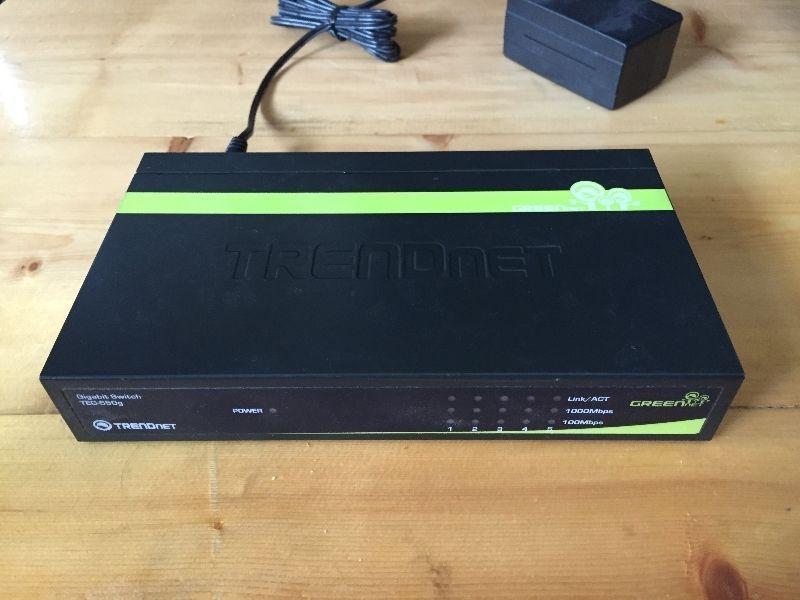 TrendNet 5 port Green Gigabit Switch (TEG-S50g)