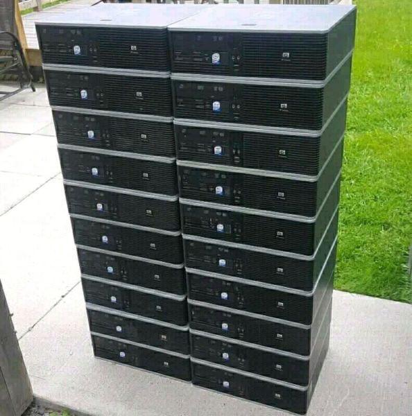 15 Remaining HP Desktop Computers For Sale Great Deal