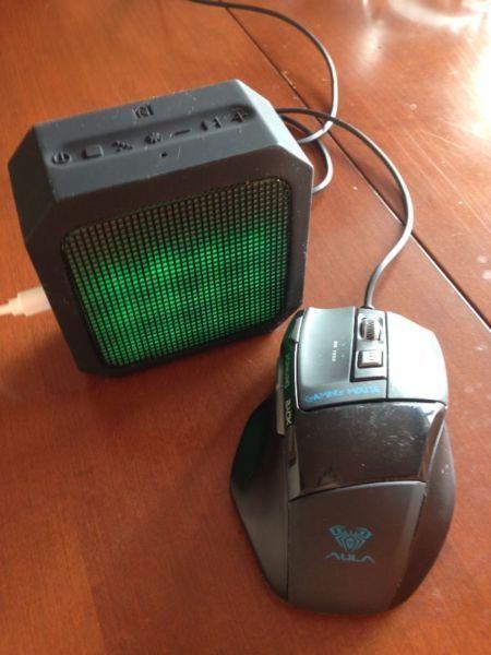 Gaming Mouse / Bluetooth Speaker