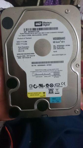 Hdd 500 g