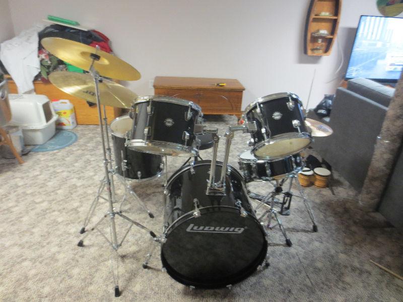Ludwig Full Beginners Drum Set Good Condition