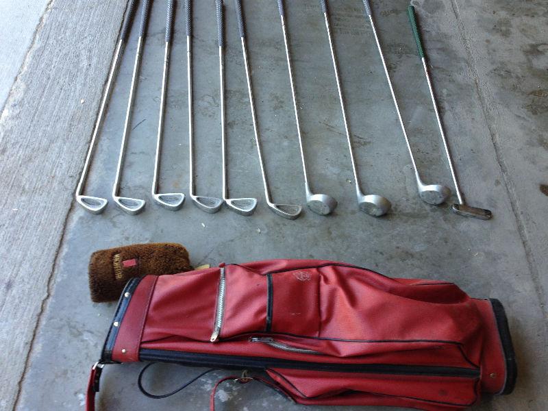 Golf clubs with Bag