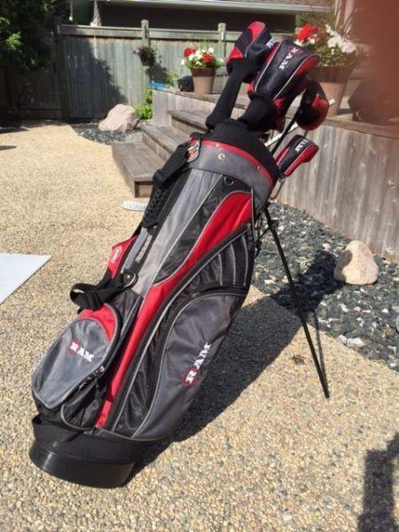 LEFT HAND Full Set of RAM Clubs with Bag