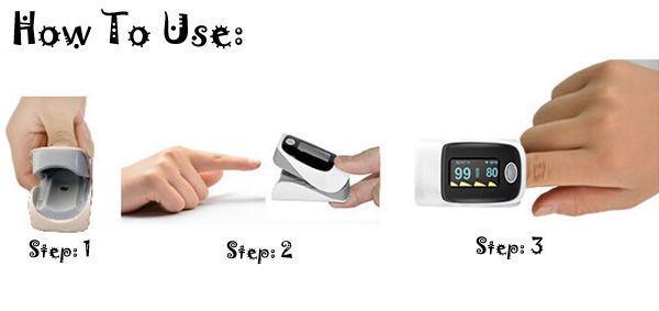 NEW Blood Oxygen Finger Pulse Oximeter Oxymeter SPO2 PR Monitor