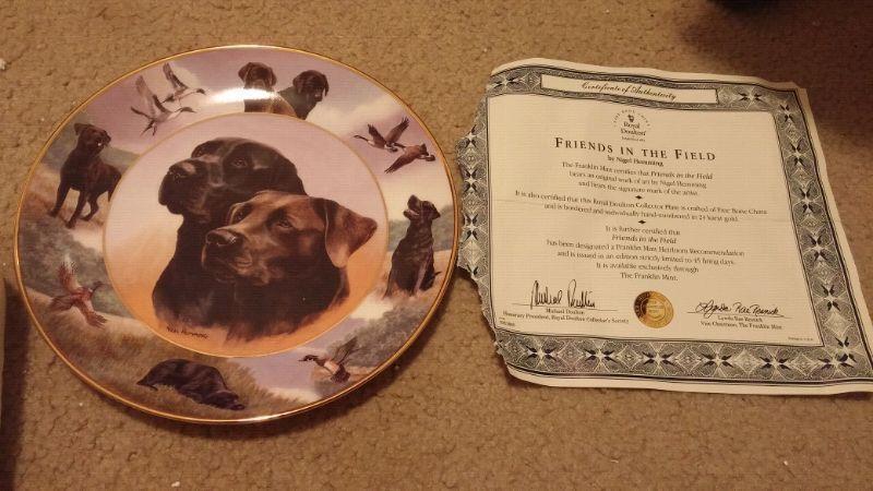 Heirloom collector plates