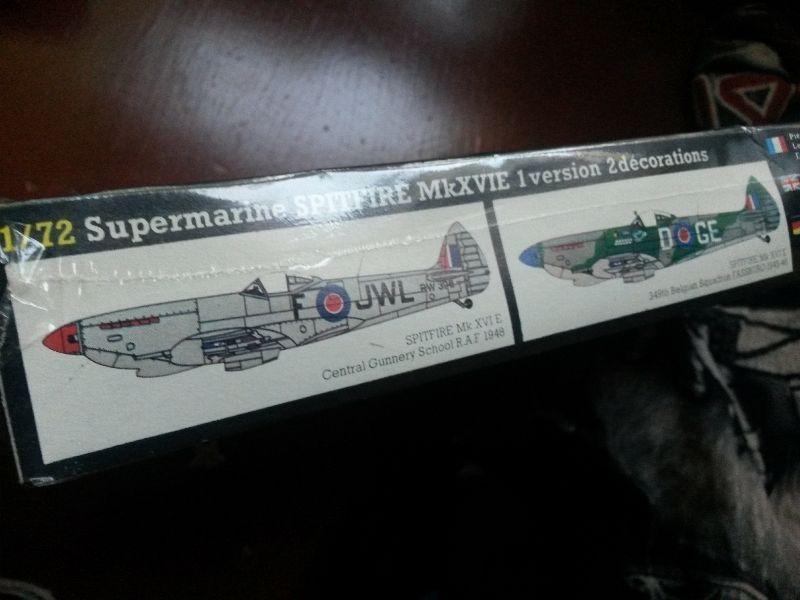 Model Heller 1/72 supermarine Spitfire