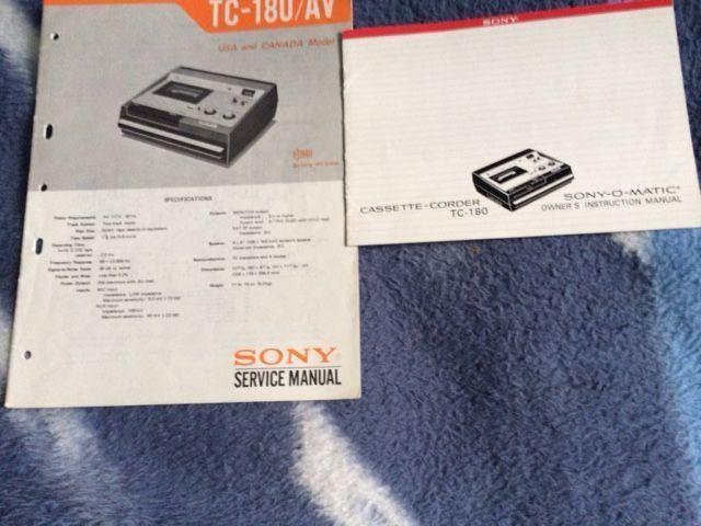 Sony audio cassette player (vintage)