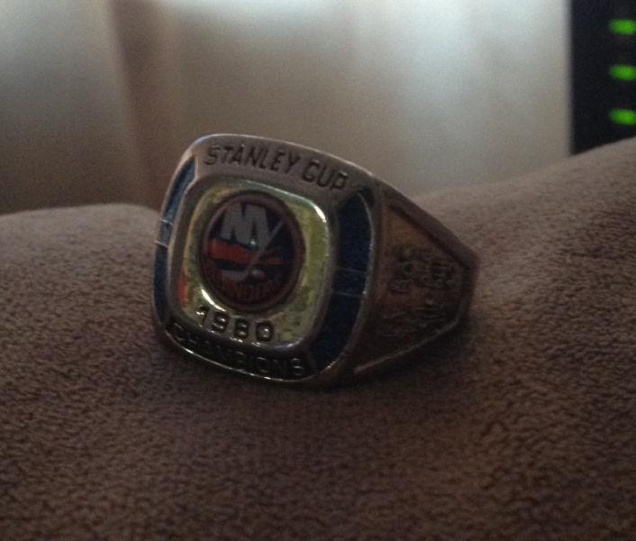 1980 NY islanders Stanley cup championship ring