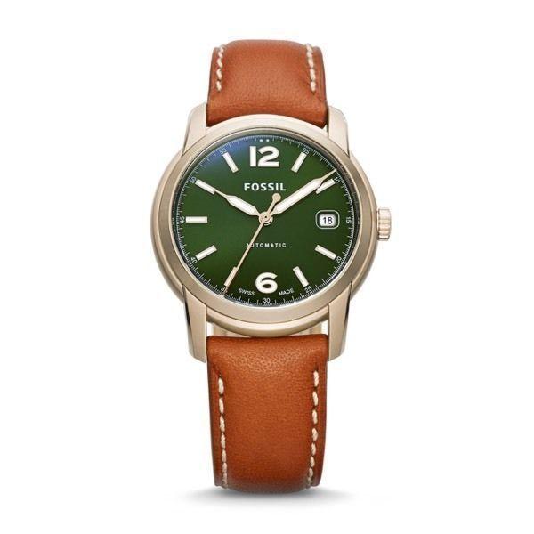Fossil SWISS FS-5 SERIES BROWN LEATHER WATCH