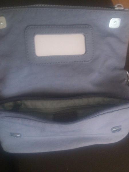 grey KIPLING purse/fanny pack with mirror