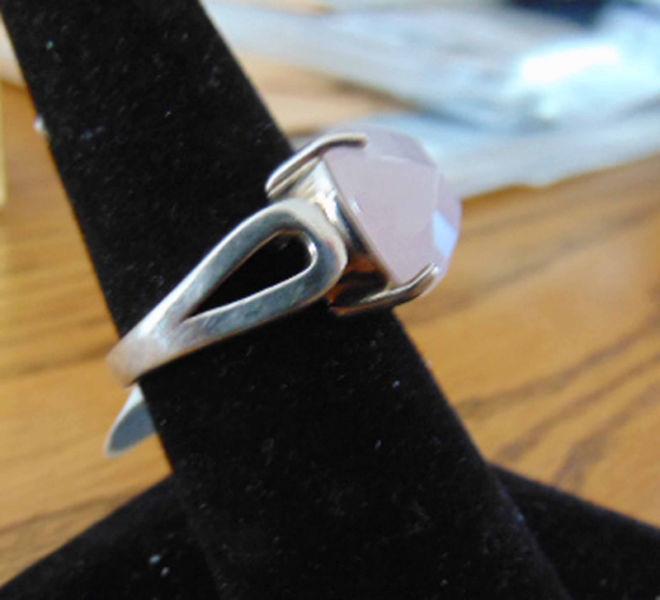 light pink ring