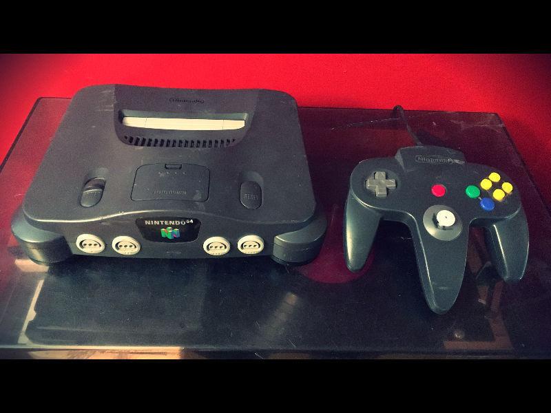 N64 Nintendo 64 With Controller