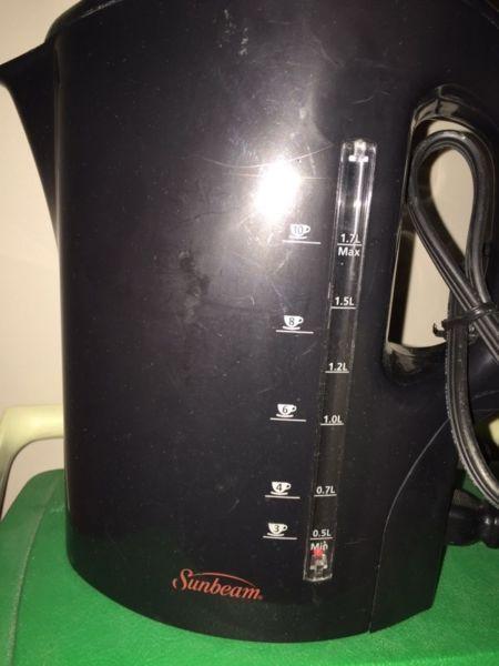 Sunbeam electric kettle $5