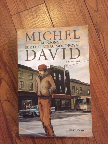 Livre de Michel David