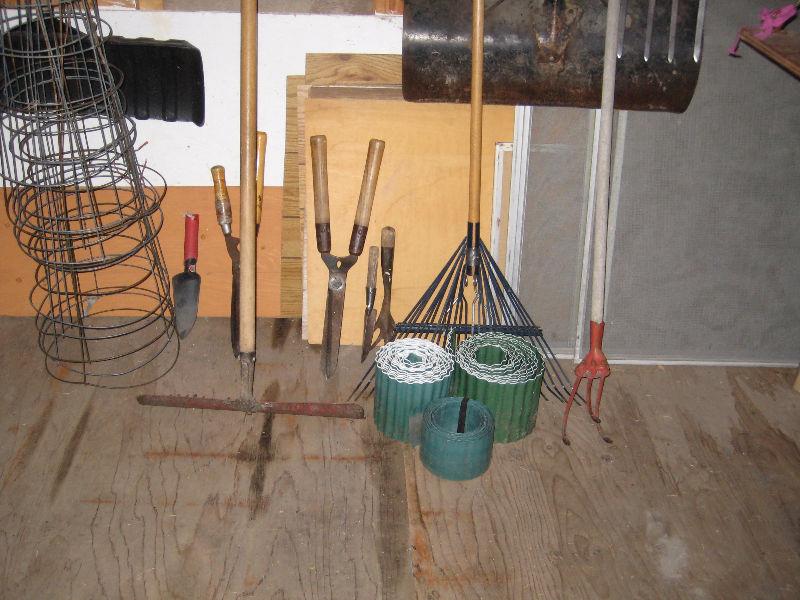 Assorted Yard & Garden Tools Etc