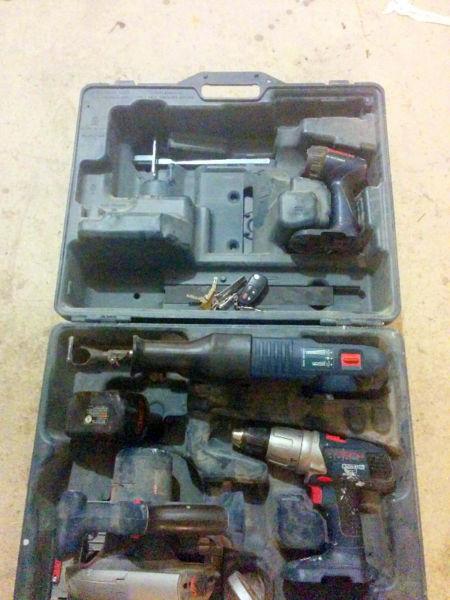 BOSCH 24 Volts Power tools set