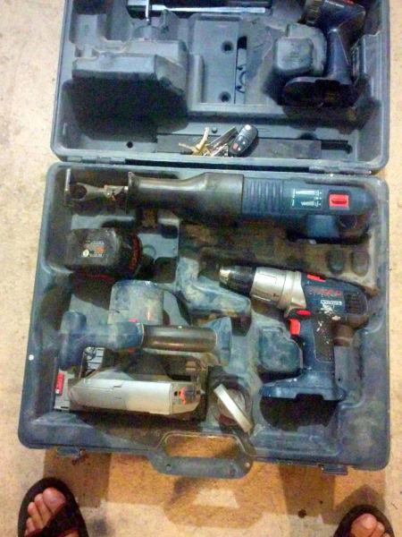 BOSCH 24 Volts Power tools set