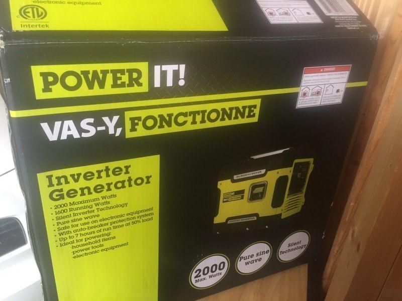 Brand new 2000 watt generator