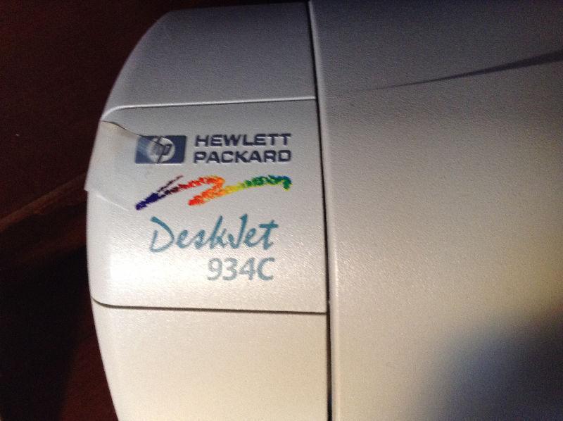 HP Deskjet 934C Printer