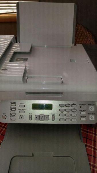 Lexmark printer/copier/scanner/fax + ink