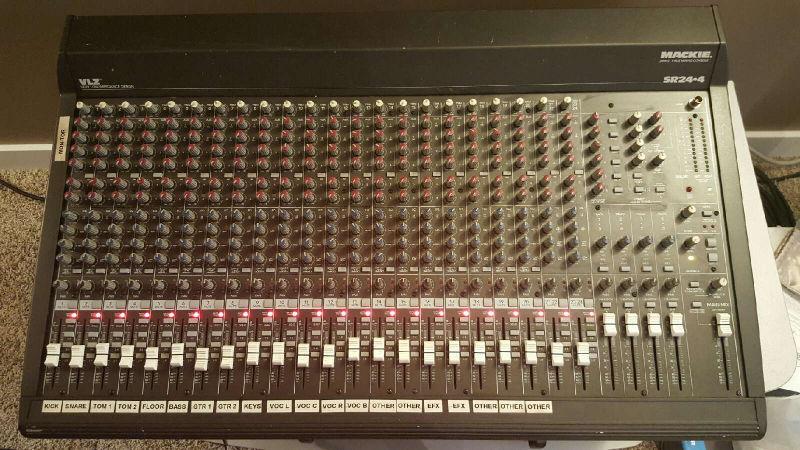 Mackie 24 channel mixer for sale