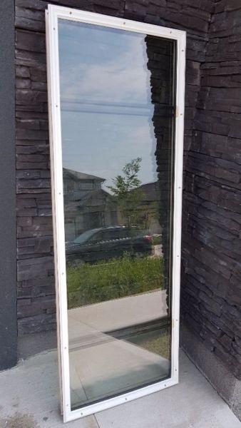 out-door glassing (22x64) , clear glass