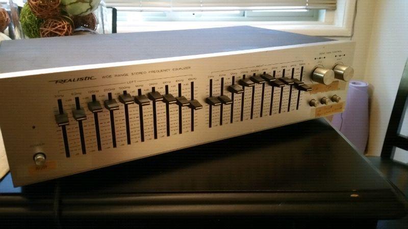 Realistic wide range stereo equalizer