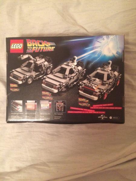 Back to the future Lego DeLorean