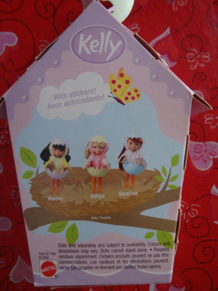 Barbie Kelly Doll- Easter Chick- Brand New in Sealed Box