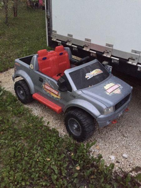 Ford F-150 power wheels battery